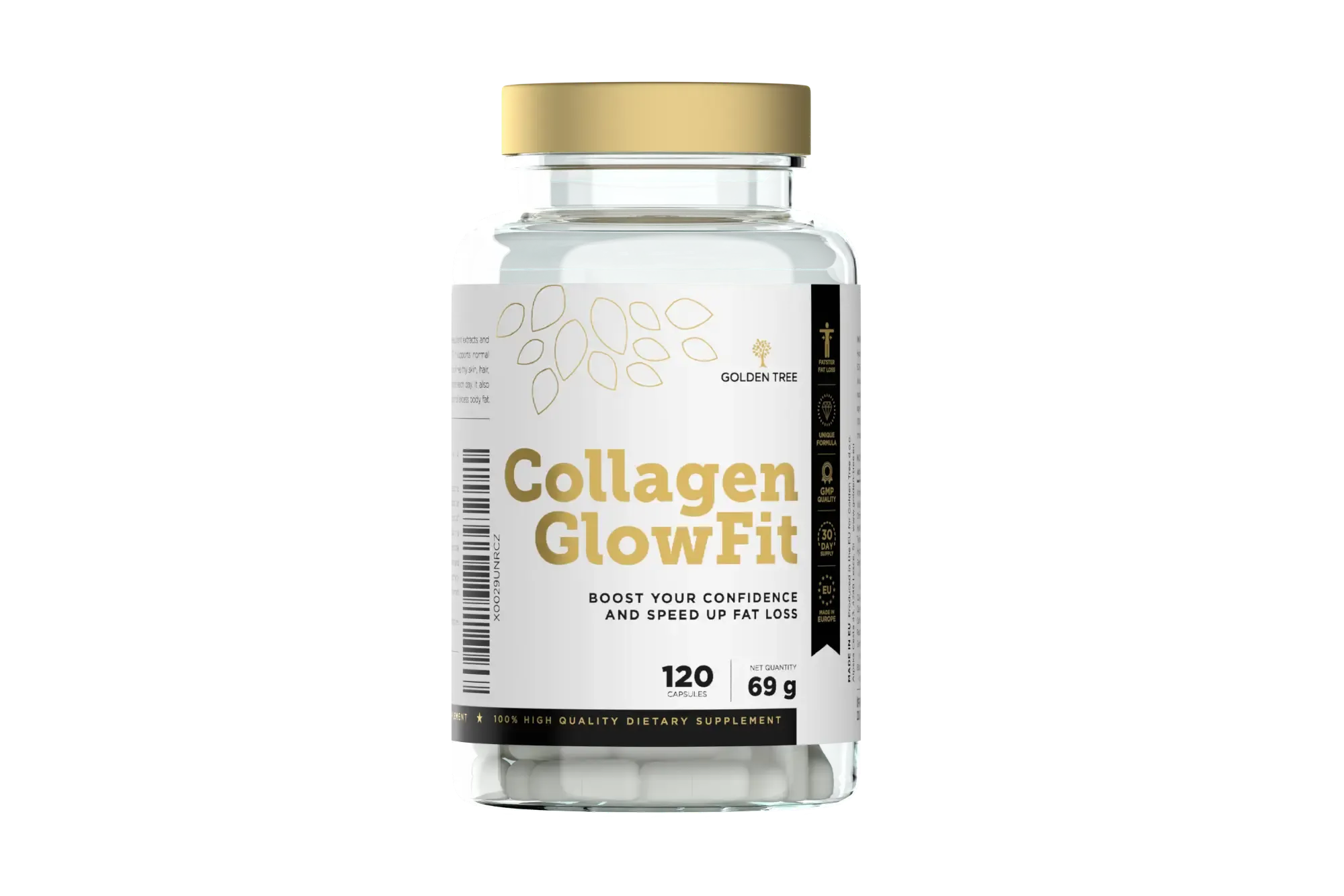 Golden Tree GlowFit collagen capsules